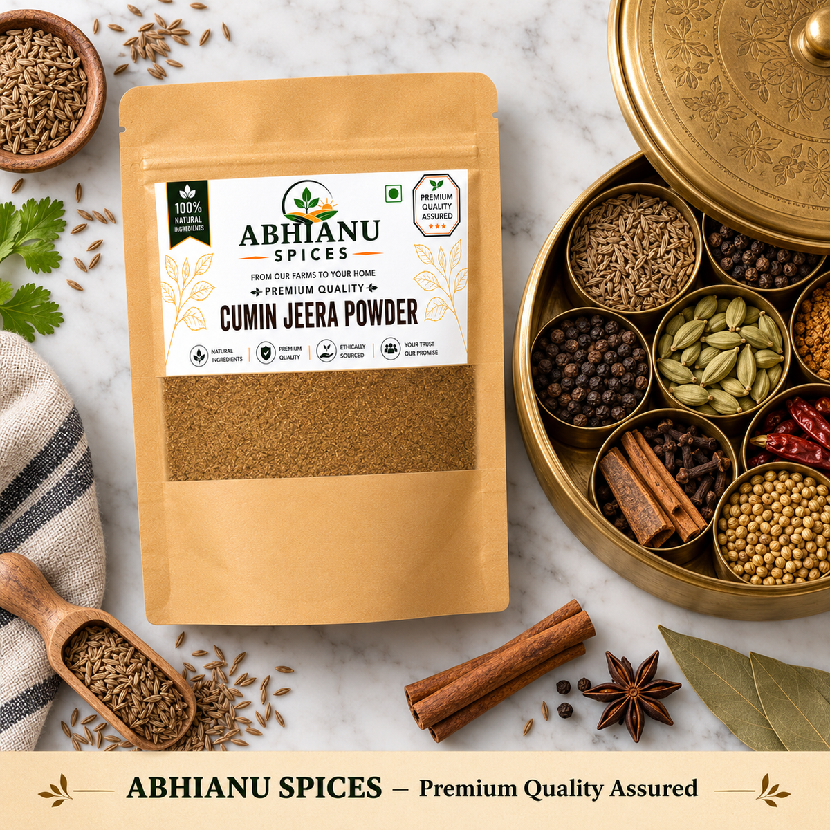 Abhianu Spices Cumin Powder Jeera