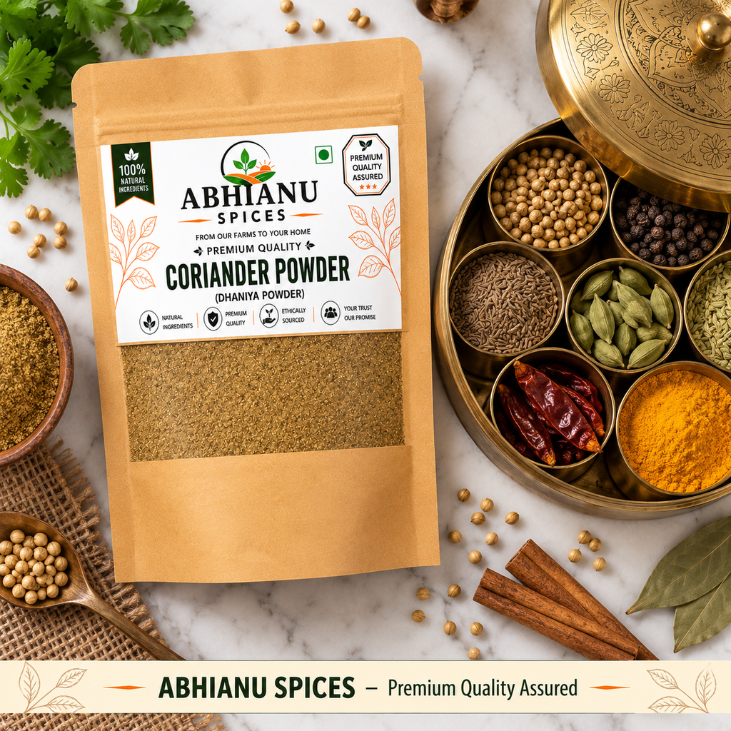 Abhianu Spices Coriander Powder Dhania