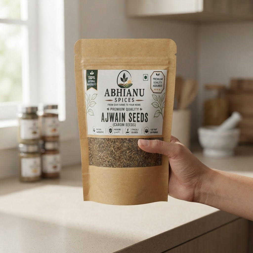 Abhianu Spices Ajwain Carom Seeds