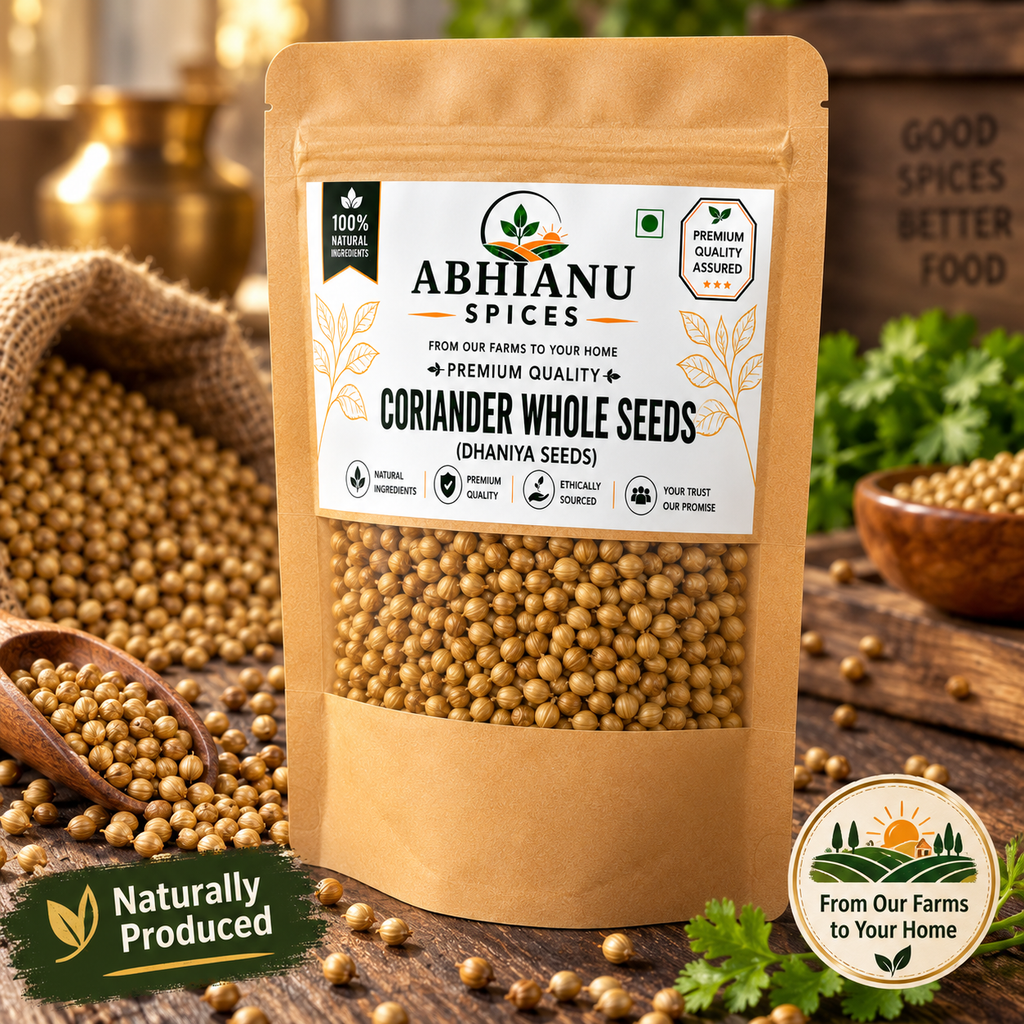 Abhianu Spices Coriander Whole Sabut Dhania