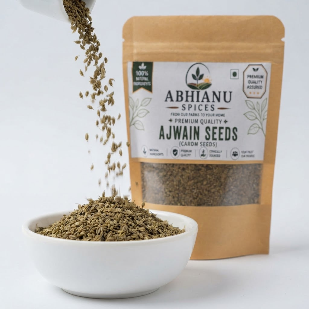 Abhianu Spices Ajwain Carom Seeds