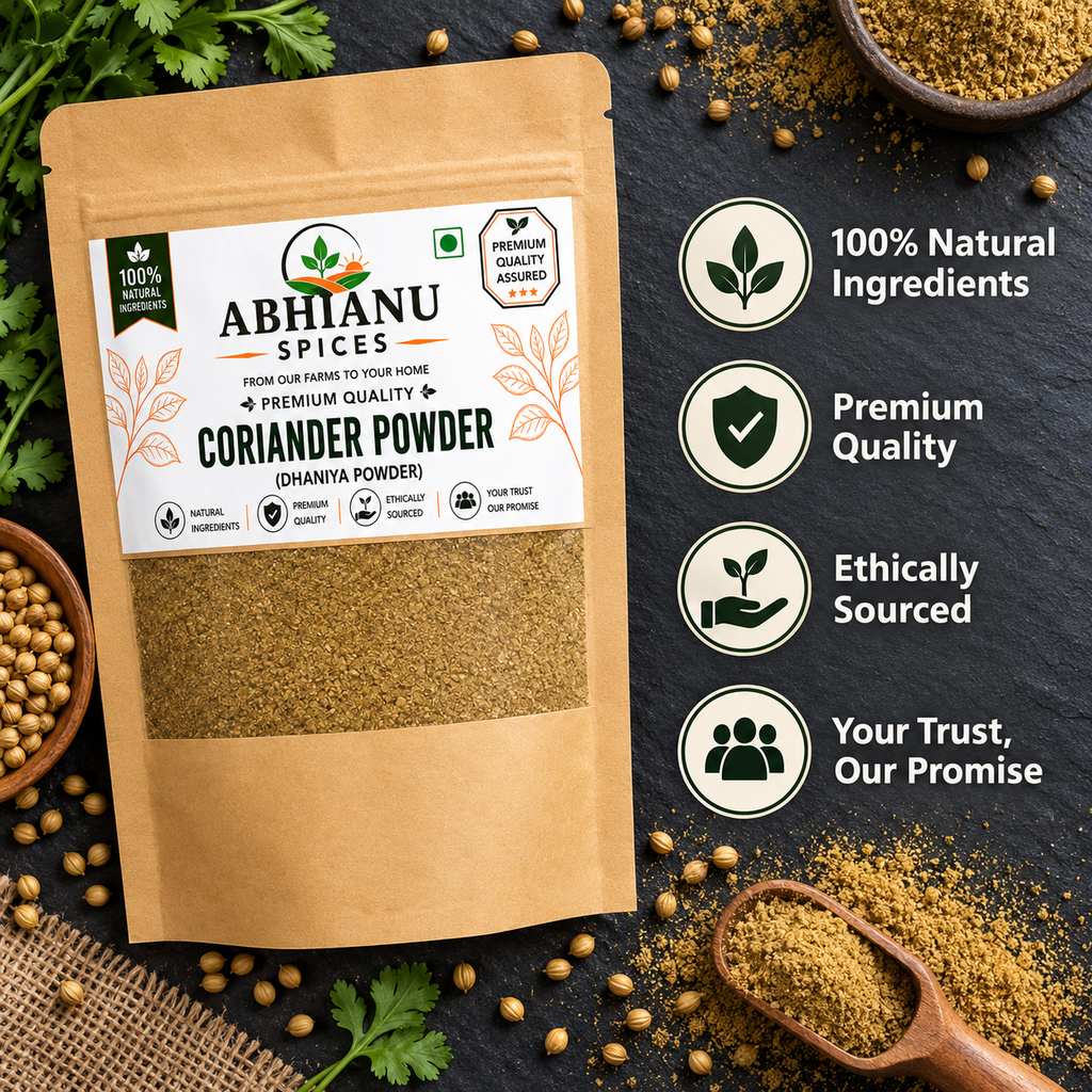 Abhianu Spices Coriander Powder Dhania