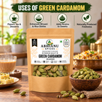 Abhianu Spices Green Cardamom Whole Pods