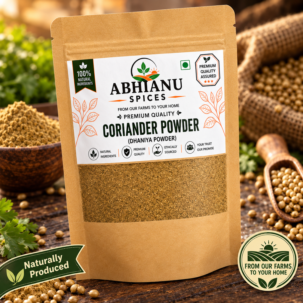 Abhianu Spices Coriander Powder Dhania