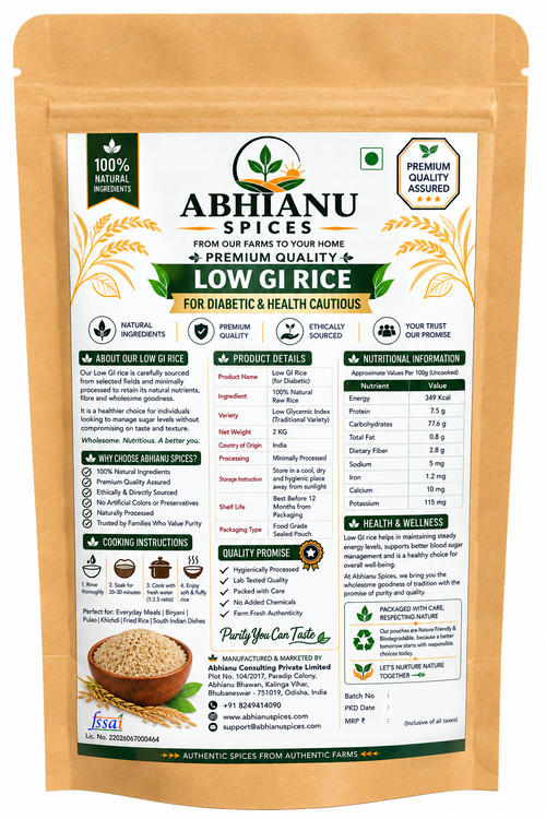 Abhianu Spices Low GI Rice
