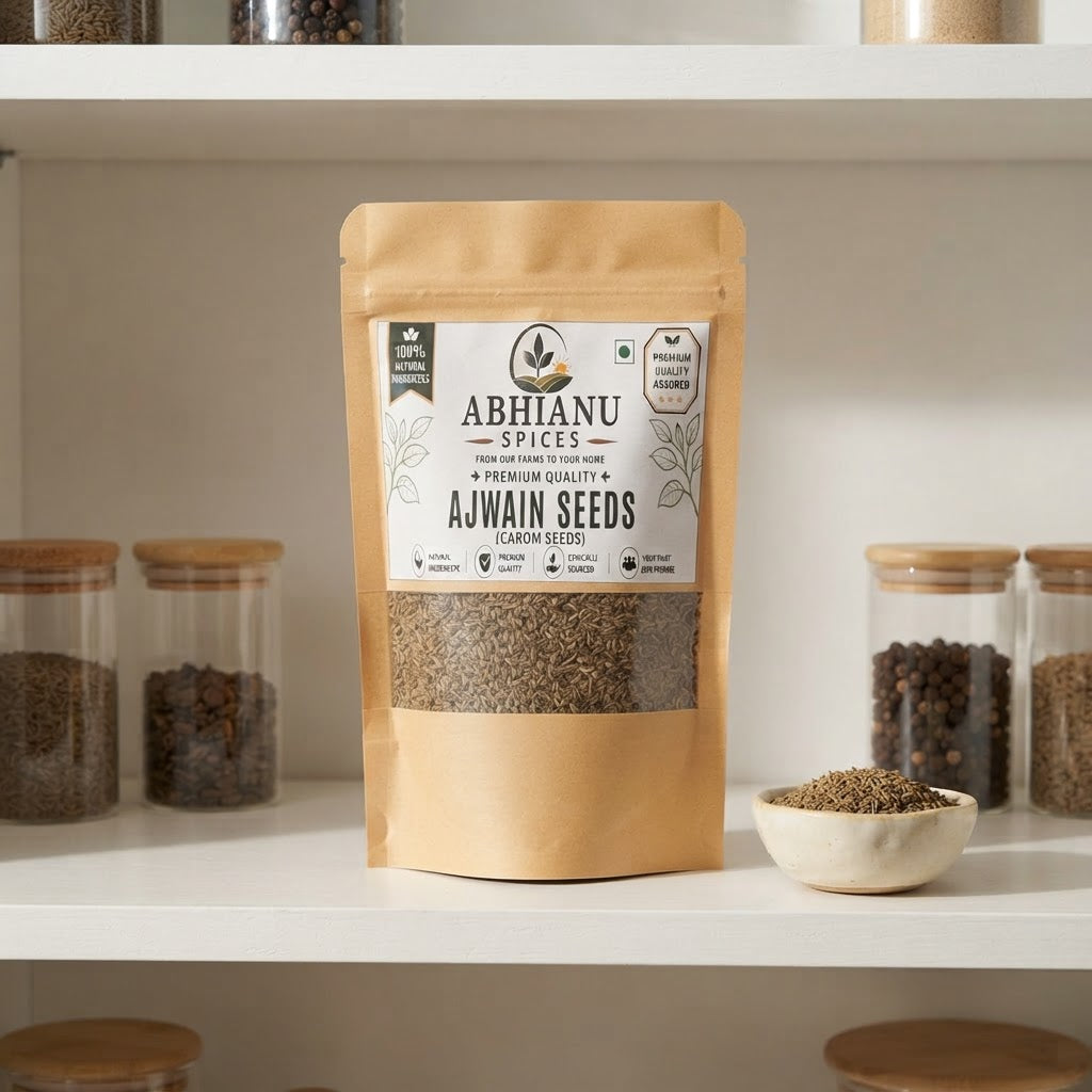 Abhianu Spices Ajwain Carom Seeds