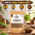 Abhianu Spices Cumin Whole Seeds Jeera